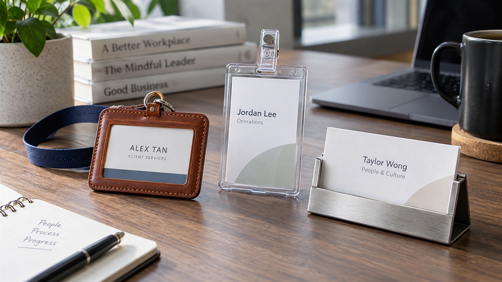 Designing name card holders